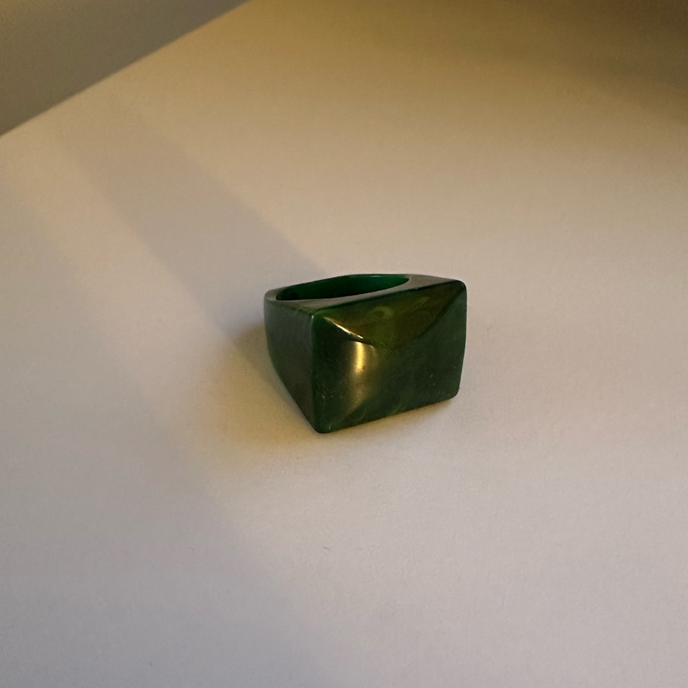 J.Crew Factory green ring